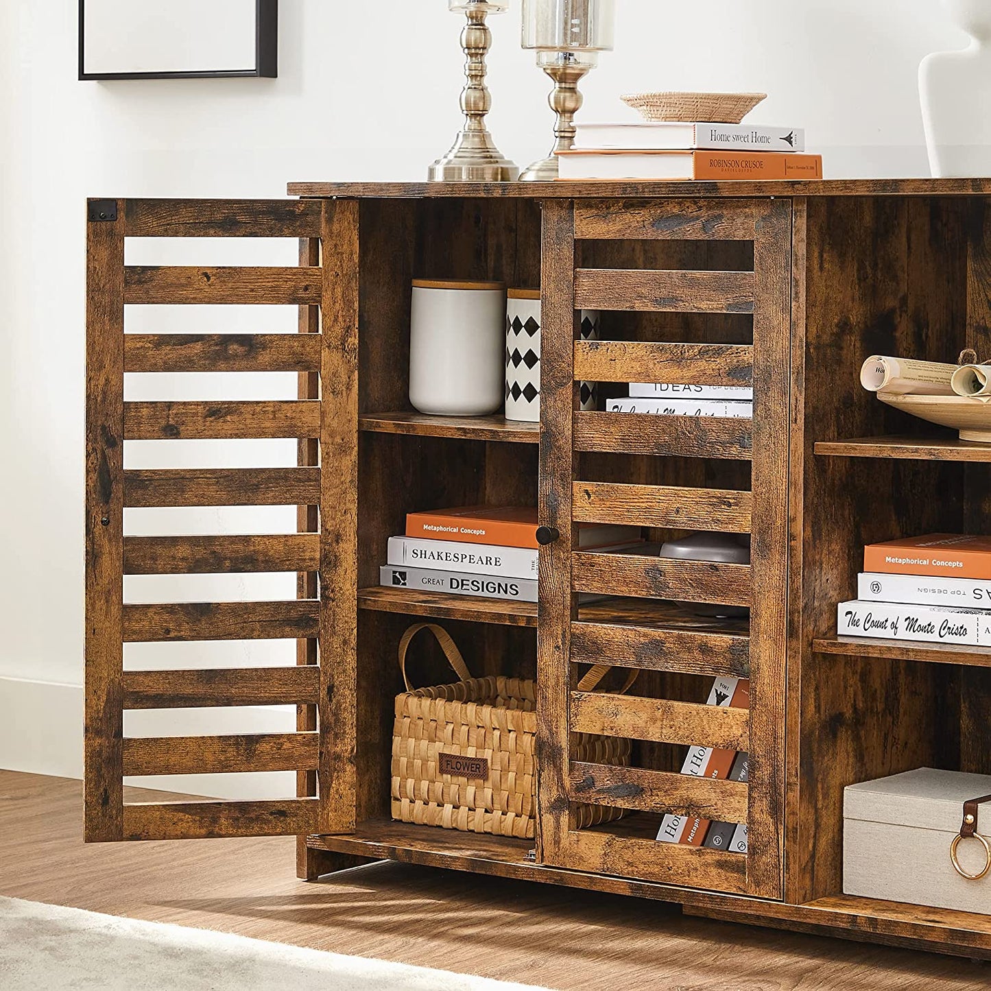 Sideboard Entrance Furniture Cabinet Console Vintage Brown LB-F004X01 